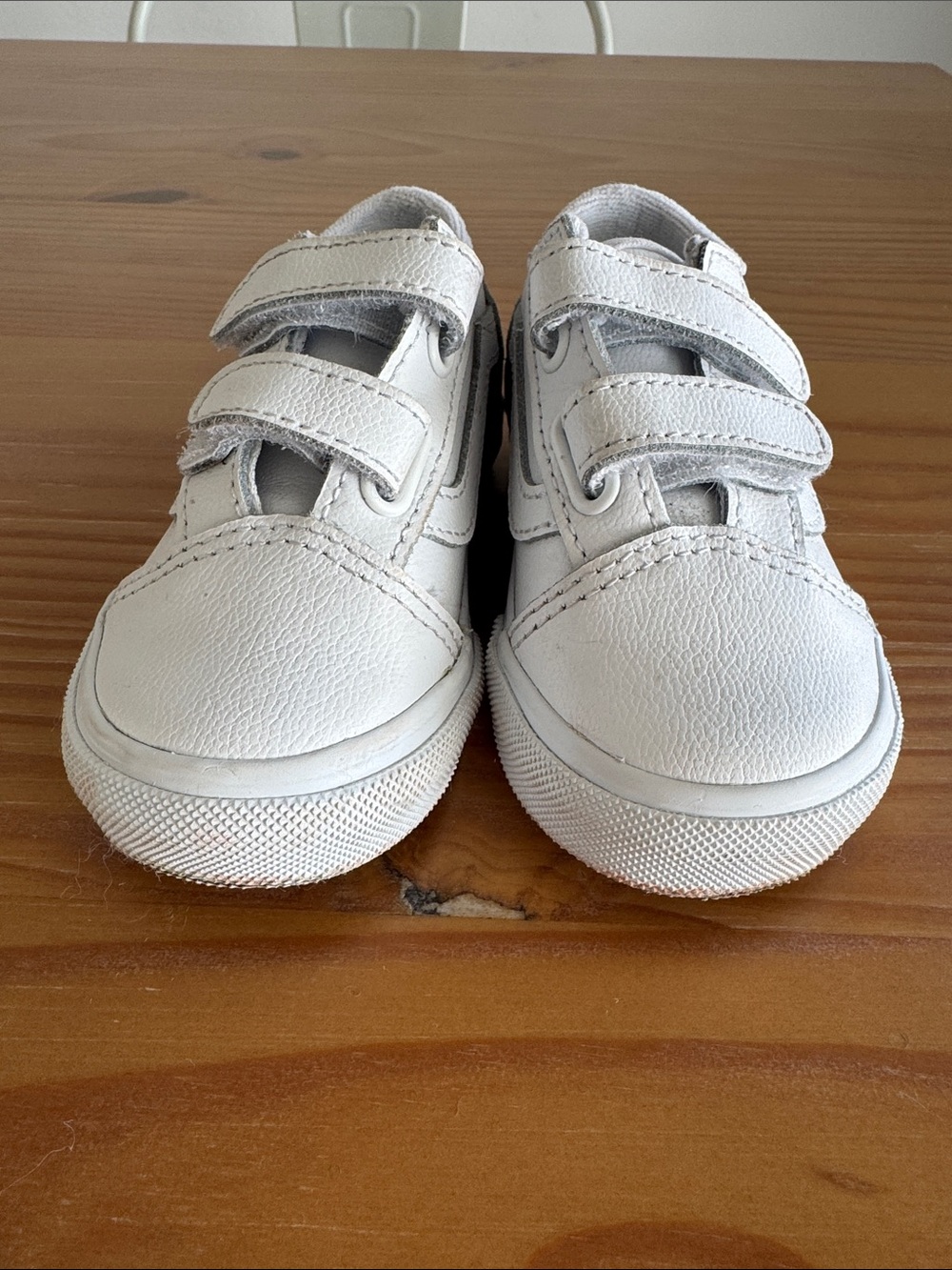 Vans baby White Velcro Sneakers - Picture 2 of 8
